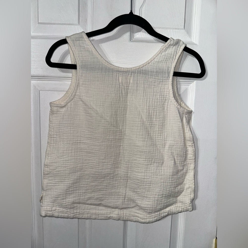 UpWest Cream Boxy Tank Top (XS) - Picture 15 of 16